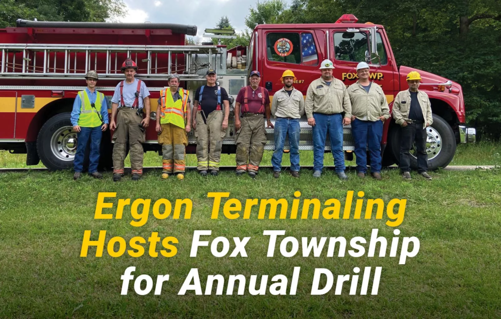 Ergon Terminaling Hosts Fox Township for Annual Drill