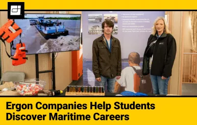 Ergon Companies Participate in We Work the Waterways Event for Students