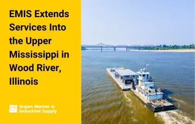 Ergon Marine & Industrial Supply Extends Services Into the Upper Mississippi in Wood River, Illinois