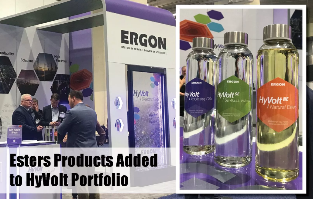 Ergon Adds Esters to HyVolt Product Portfolio