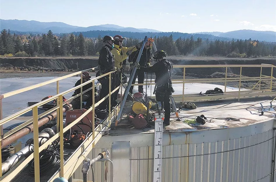 Ergon Asphalt Hosts Spokane Valley Fire Department Special Ops Groups