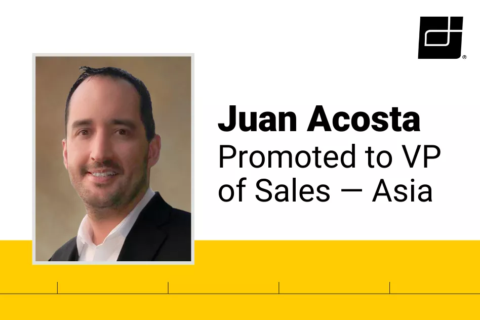 Juan Acosta Promoted to VP of Sales – Asia