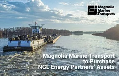Magnolia Marine Transport to Purchase NGL Energy Partners’ Assets
