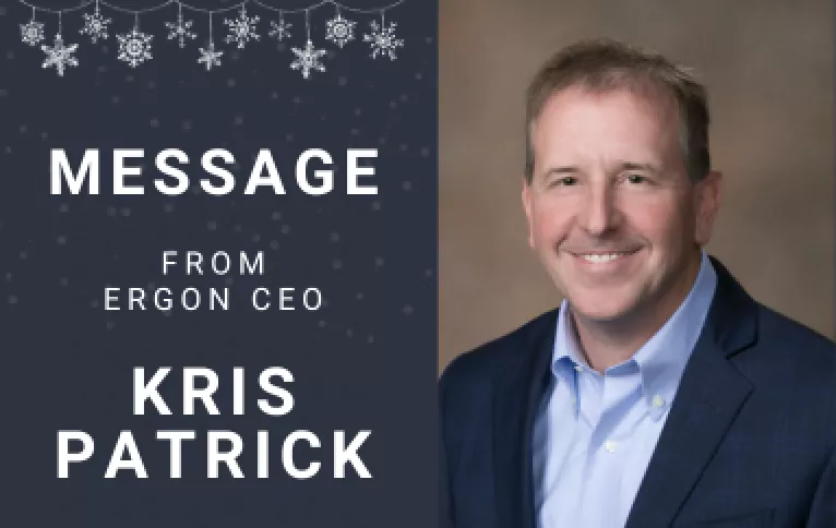 Message from Ergon CEO Kris Patrick