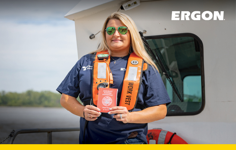 Meet Ergon’s First Female Marine Pilot – Beverly Ahner
