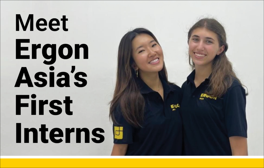 A First for Ergon Asia: Interns Gain International Experience